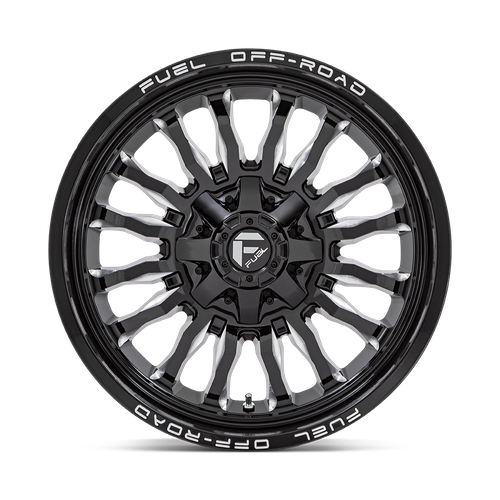 Fuel 1PC D795 ARC 22x10 Gloss Black Milled Wheel, 8x170 Bolt Pattern