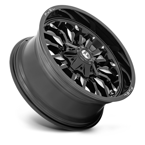 Fuel 1PC D795 ARC 20x9 Gloss Black Milled Wheel, 8x180 Bolt Pattern, +1 Offset