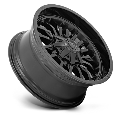 Fuel 1PC D796 ARC 20x9 Wheel, 8x170 Bolt Pattern, Matte Black with Gloss Black Lip