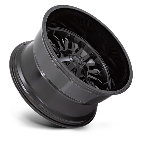 Fuel 1PC D796 ARC 22x12 Wheel, 8x6.5 Bolt Pattern, -44 Offset, Matte Black with Gloss Black Lip