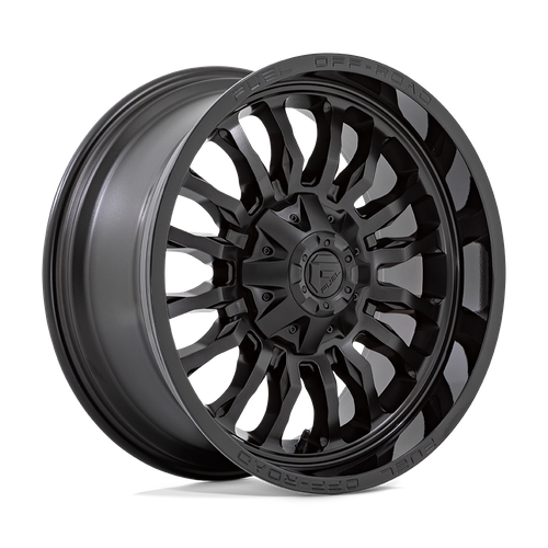 Fuel 1PC D796 ARC 20x9 Matte Black Wheel with Gloss Black Lip