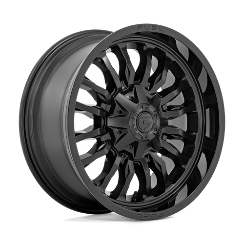 Fuel 1PC D796 ARC 20x9 Wheel, 8x6.5 Bolt Pattern, +1 Offset, Matte Black with Gloss Black Lip
