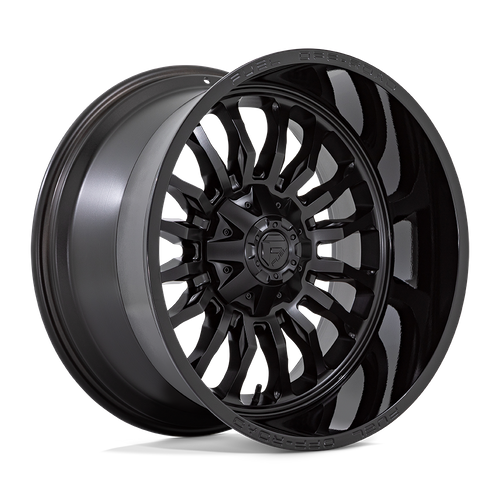 Fuel 1PC D796 ARC 22x12 Wheel, 8x170 Bolt Pattern, -44 Offset, Matte Black with Gloss Black Lip