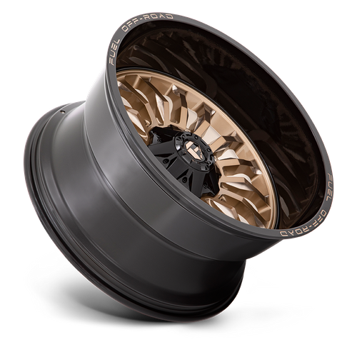 Fuel 1PC D797 ARC 22x12 Wheel, 8x170 Bolt Pattern, -44 Offset, Platinum Bronze with Black Lip