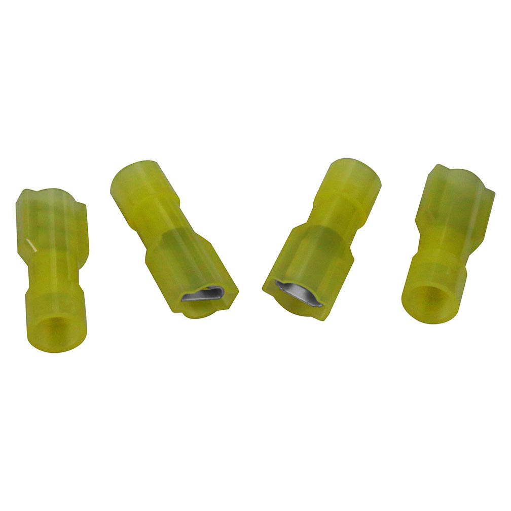 Xscorpion Insulated Female Quick Disconnect 10/12 Gauge - Yellow, Pack of 100