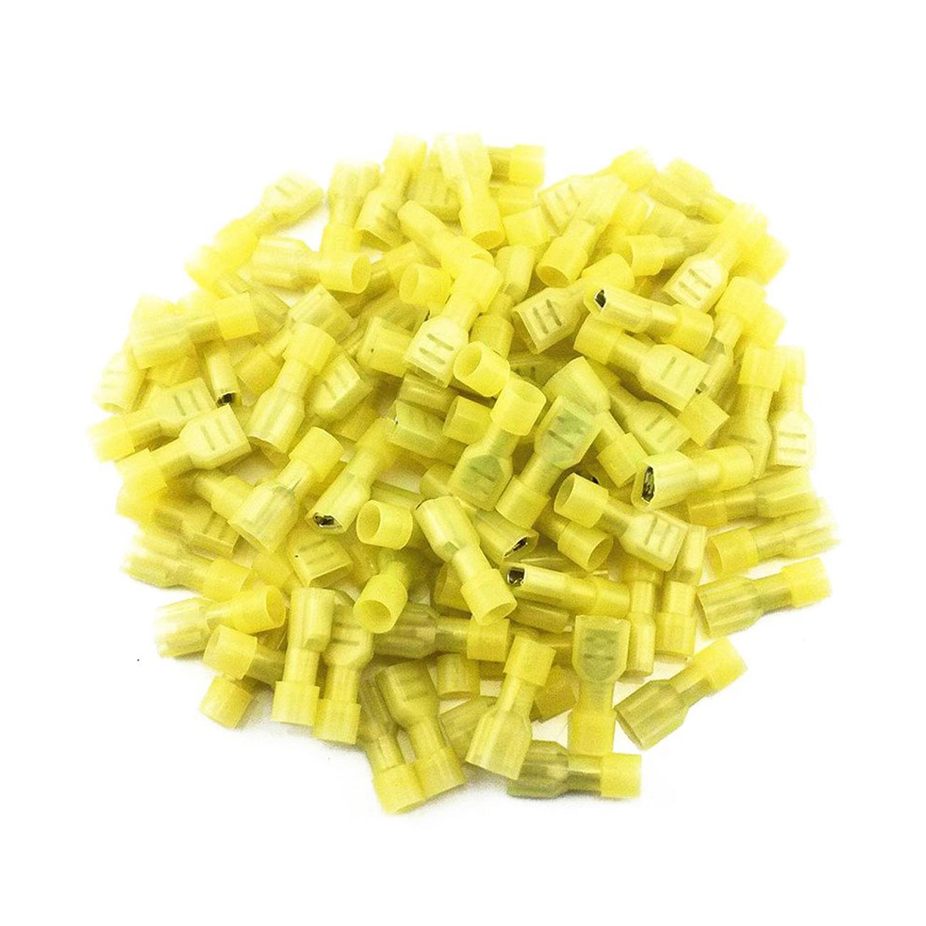 Xscorpion Insulated Female Quick Disconnect 10/12 Gauge - Yellow, Pack of 100