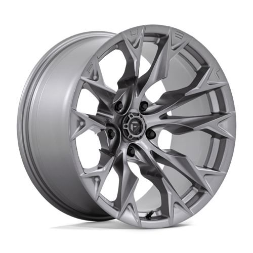 Fuel 1PC D806 Flame 20-Inch Platinum Wheel, 5x5 Bolt Pattern, -18mm Offset