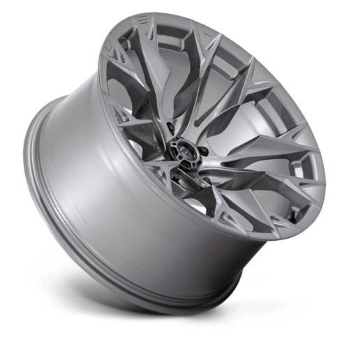 Fuel 1PC D806 Flame 20-Inch Platinum Wheel, 5x5 Bolt Pattern, -18mm Offset