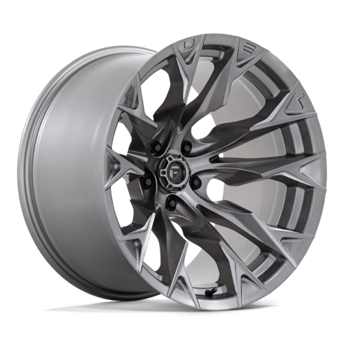 Fuel 1PC D806 Flame 20x12 Wheel, 5x127 Bolt Pattern, -44mm Offset, Platinum Finish