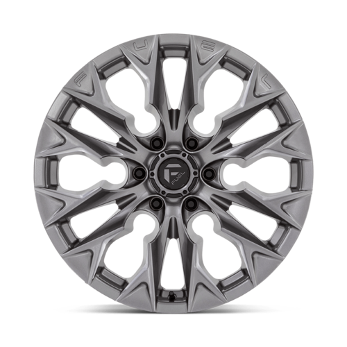 Fuel 1PC D806 Flame 20x9 Wheel, 6x5.5 Bolt Pattern, Platinum Finish, +20 Offset