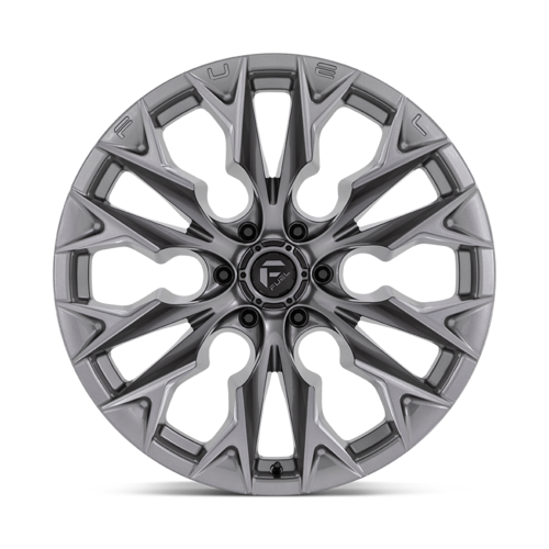 Fuel 1PC D806 Flame 22-Inch Platinum Wheel, 6x5.5 Bolt Pattern, -18 Offset