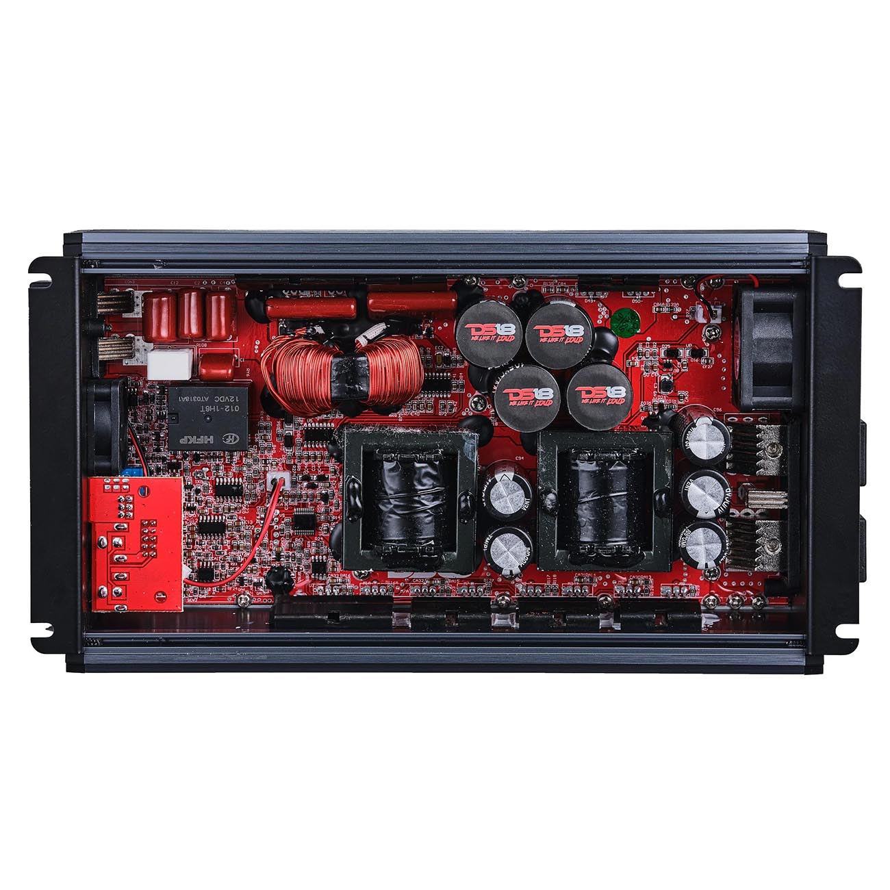 DS18 FRP35KTI Titanium Compact Monoblock Amplifier - 3500W RMS Power
