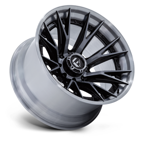 Fuel 1PC FC402 Catalyst 20-Inch Gloss Black Wheels with Brushed Gray Tint Face and Lip, 8x170 Bolt Pattern