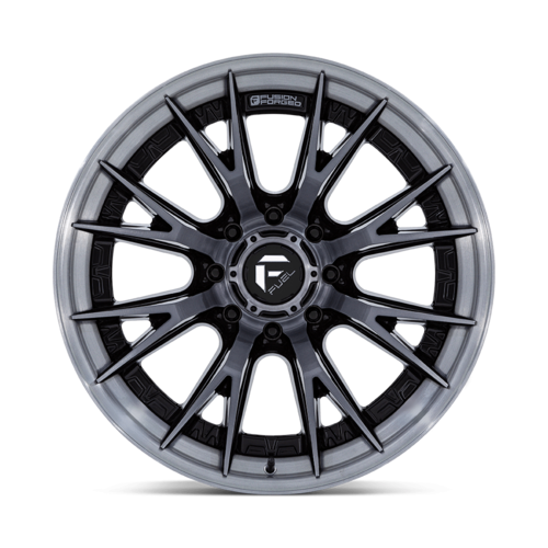 Fuel 1PC FC402 Catalyst 20-Inch Gloss Black Wheels with Brushed Gray Tint Face and Lip, 8x170 Bolt Pattern
