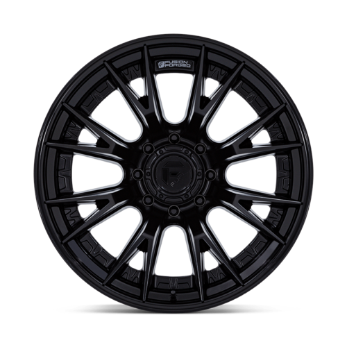 Fuel 1PC FC402 Catalyst 20x9 Wheel, 8x180 Bolt Pattern, +1 Offset, Matte Black with Gloss Black Lip