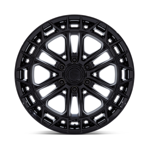 Fuel 1PC FC874 Celsius 20x9 Matte Black Wheel with Gloss Black Lip