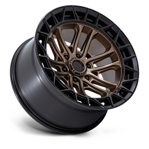 Fuel 1PC FC874 Celsius 20x9 Wheel, 6x135 Bolt Pattern, +1 Offset, Matte Bronze with Matte Black Lip