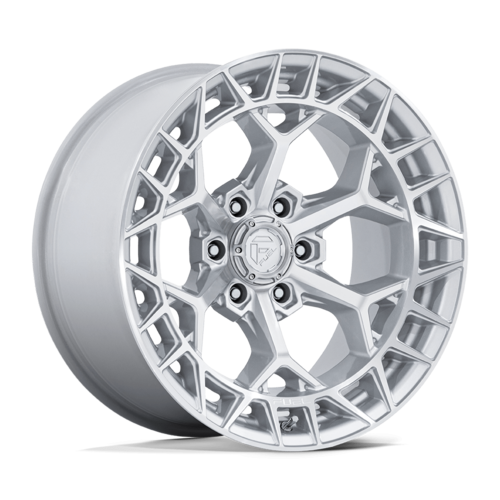 Fuel 1PC FC873 Charger 20-Inch Gloss Silver Machined Face Wheel, 5x127 Bolt Pattern, -18mm Offset
