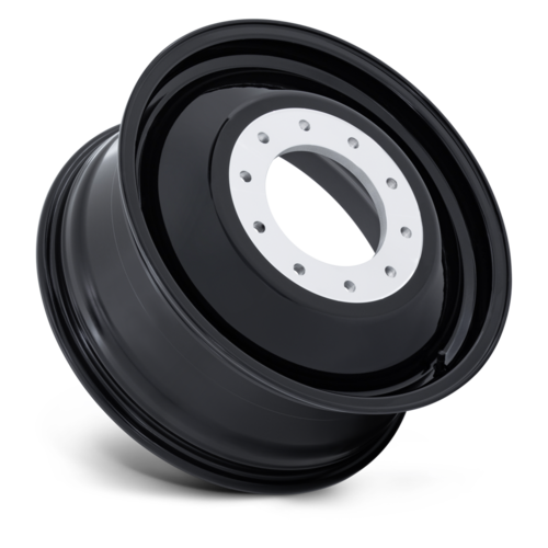 Fuel 1PC D503 Dually Inner Wheel 24 x 8.25 in, 10x225 Bolt Pattern, +118 Offset, Gloss Black