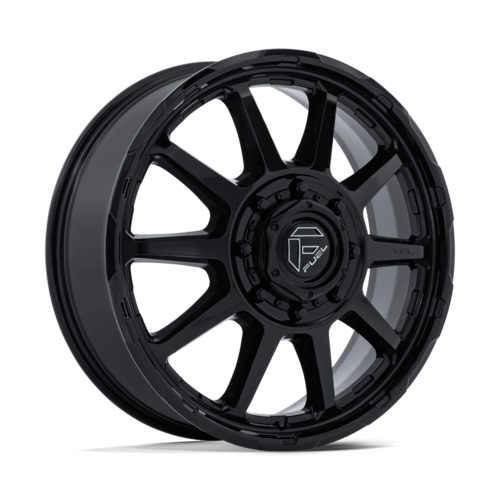 Fuel 1PC D911 Circuit Dually Gloss Black Wheel, 24x8.25, 8x210 Bolt Pattern