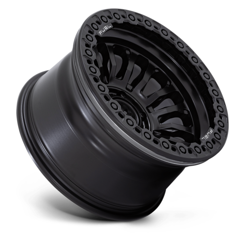 Fuel 1PC FC125 Rincon Beadlock 17x9 Wheel, 8x6.5 Bolt Pattern, -38 Offset, Blackout