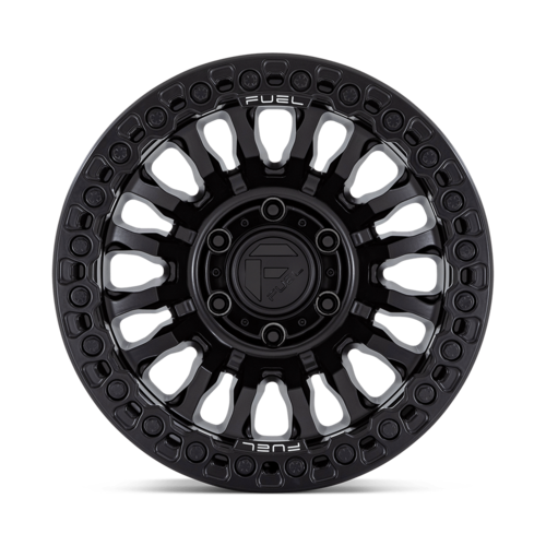Fuel 1PC FC125 Rincon Beadlock 20x10 Wheel, 5x127 Bolt Pattern, -48 Offset, Blackout Finish