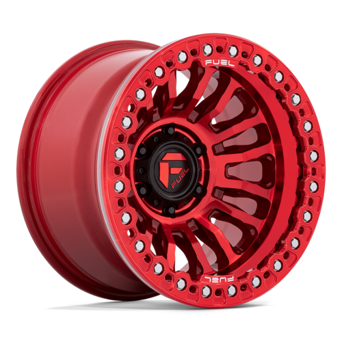 Fuel 1PC FC125 Rincon Beadlock Candy Red 20x10 Wheel, 5x5 Bolt Pattern, -48 Offset