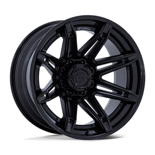 Fuel 1PC FC401 Brawl 22x10 Wheel, 6x5.5 Bolt Pattern, Matte Black with Gloss Black Lip