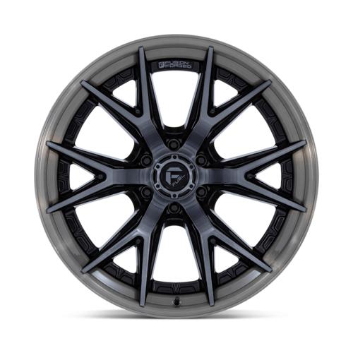 Fuel 1PC FC402 Catalyst 20x9 Gloss Black Wheel with Brushed Gray Tint Face and Lip, 6x135 Bolt Pattern