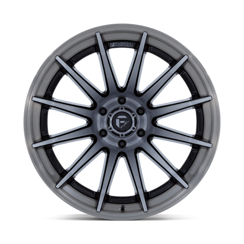 Fuel 1PC FC403 BURN 22x10 Gloss Black Wheel with Brushed Gray Tint Face and Lip