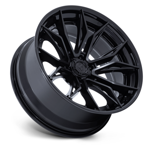 Fuel 1PC FC404 Mutiny 20x9 Wheel, 6x5.5 Bolt Pattern, +20 Offset, Matte Black with Gloss Black Lip
