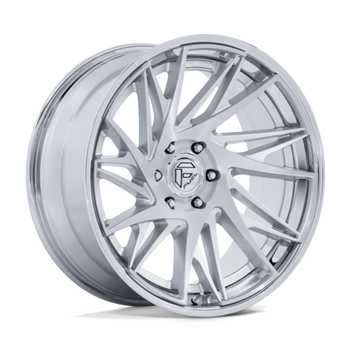 Fuel 1PC FC405 Dynamo 22x10 Wheel, 6x5.5 Bolt Pattern, -18 Offset, Gloss Silver