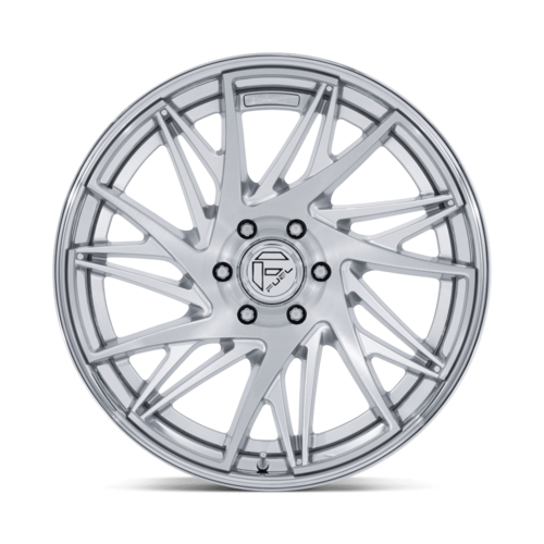 Fuel 1PC FC405 Dynamo 22x10 Wheel, 6x5.5 Bolt Pattern, -18 Offset, Gloss Silver