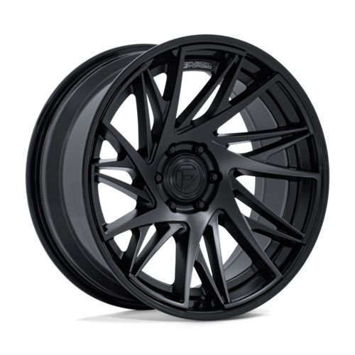 Fuel 1PC FC405 Dynamo 20x10 Wheel, 6x135 Bolt Pattern, -18 Offset, Matte Black with Gloss Black Lip