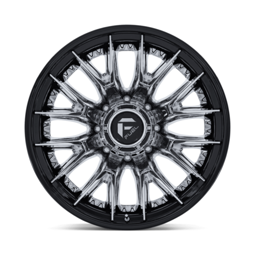 Fuel 1PC Catalyst Dually 22x8.25 Wheel with Chrome and Gloss Black Lip Finish - Model D407