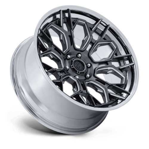 Fuel 1PC FC409 Hive 20x9 Wheel, 6x5.5 Bolt Pattern, Gloss Gunmetal with Chrome Lip