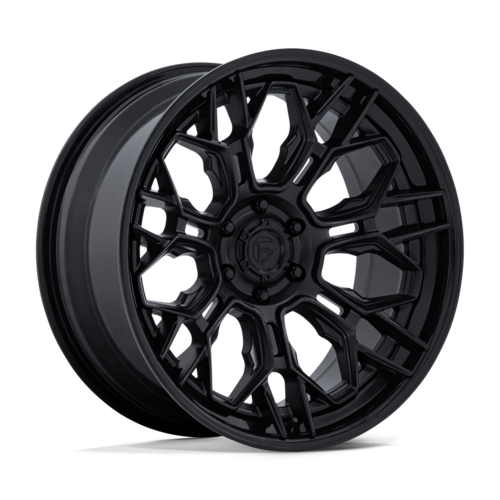 Fuel 1PC FC409 Hive 20x10 6x5.5 -18 Matte Black Wheel with Gloss Black Lip