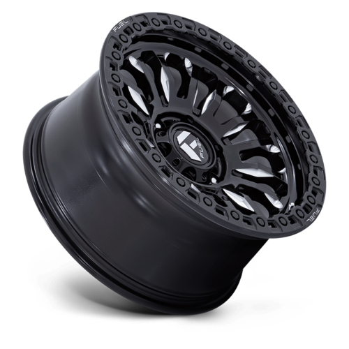 Fuel 1PC FC857 Rincon 17x9 Gloss Black Milled Wheel, 6x5.5 Bolt Pattern, +25 Offset