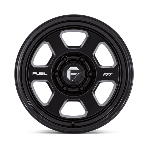 Fuel 1PC FC860 Hype 17-Inch Matte Black Wheel, 5x150 Bolt Pattern, +10 Offset