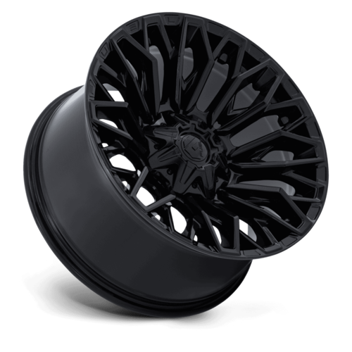 Fuel 1PC FC865 Strike Gloss Black 22-Inch Wheel, 8x180 Bolt Pattern, -18 Offset