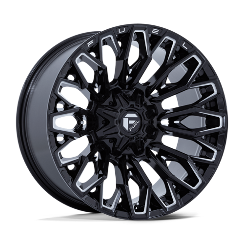 Fuel 1PC FC865 Strike 20x9 Gloss Black Milled Wheel, 5x5 and 5x5.5 Bolt Patterns
