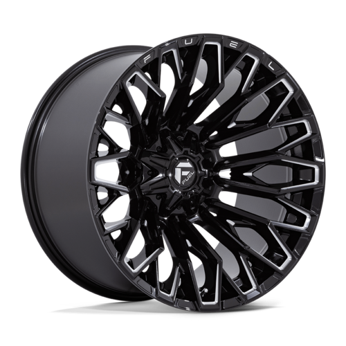 Fuel 1PC FC865 Strike 22x12 Gloss Black Milled Wheel, 8x180 Bolt Pattern, -44 Offset