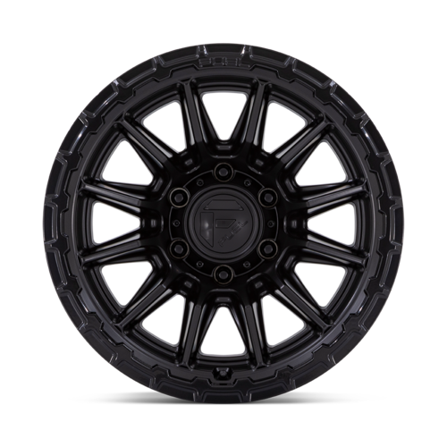 Fuel 1PC FC866 Piston 22-Inch 6x135 Gloss Black Lip Wheel with +20 Offset
