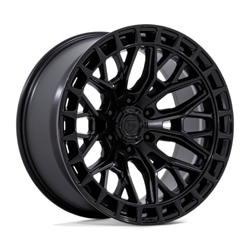 Fuel 1PC FC869 Sigma 20x10 Wheel, 5x127 Bolt Pattern, -18mm Offset, Blackout with Gloss Black Lip