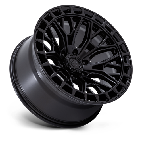 Fuel 1PC FC869 Sigma 20x10 Wheel, 5x127 Bolt Pattern, -18mm Offset, Blackout with Gloss Black Lip