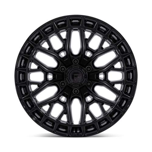 Fuel 1PC FC869 Sigma 17x9 Wheel, 5x5 Bolt Pattern, +1 Offset, Blackout with Gloss Black Lip