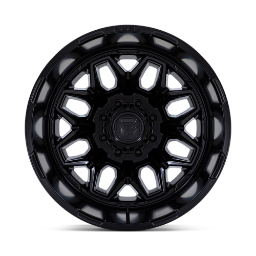 Fuel 1PC D871 Flux Dually 20-Inch Blackout Wheel, 8x210 Bolt Pattern