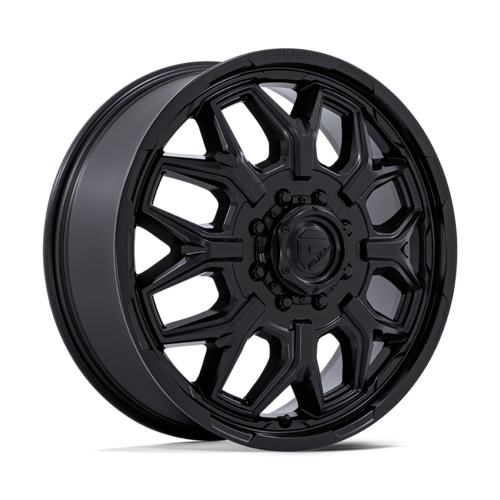 Fuel 1PC D871 Flux Dually 20-Inch Blackout Wheel, 8x210 Bolt Pattern, +104 Offset