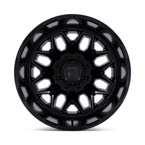 Fuel 1PC D871 Flux Dually 22-Inch Blackout DRW Wheel, 8x6.5 Bolt Pattern