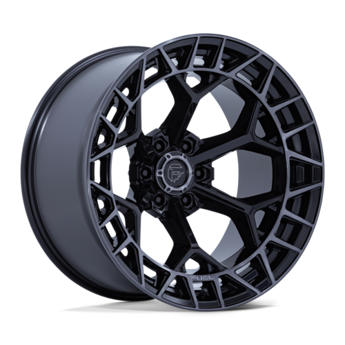 Fuel 1PC FC873 Charger 20x10 6x135 Gloss Black Wheel with Brushed Dark Tint